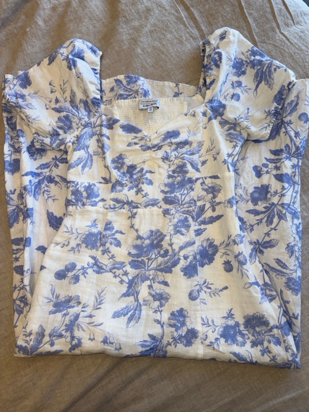 & Other Stories Linen Dress - Picture 4 of 10